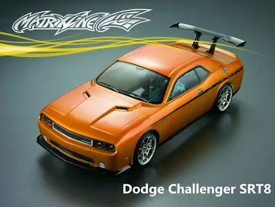 1/10 RC Car PC Clear Body Shell Dodge Challenger SRT8  • £28.90