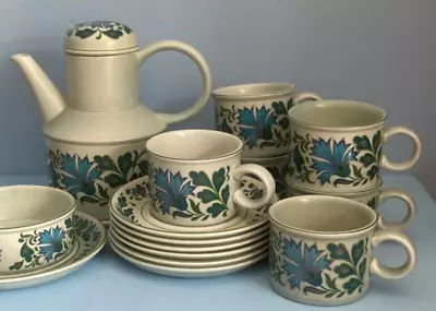 Vintage Midwinter Stonehenge Caprice Teapot/Coffee Pot And 6 X Cups And Saucers • £40