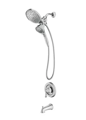 Moen Brecklyn 82611 Tub And Shower Faucet With Valve - Chrome • $55