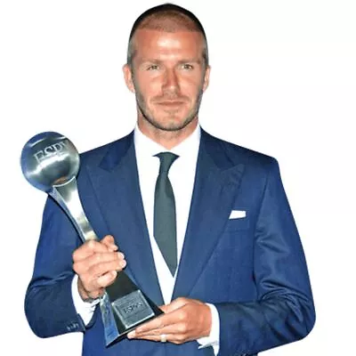 David Beckham (Award) Half Body Buddy Cutout • £34.97