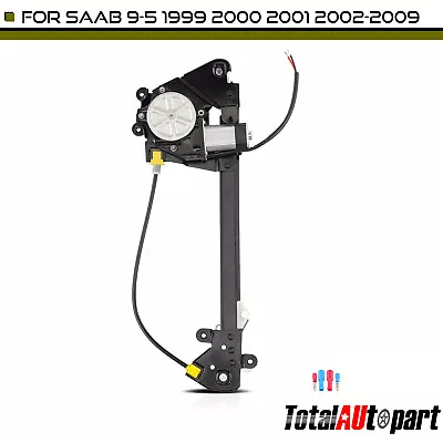 Window Regulator & Motor Assembly For Saab 9-5 1999 2000-2009 Rear Right Side • $55.99