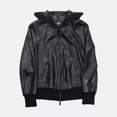 Y-3 Jacket / Size M / Short / Mens / Black / Leather • £200