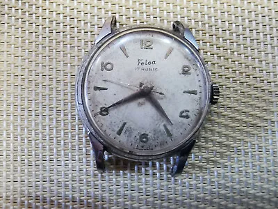 Vintage RARE SWISS MADE MEN WATCH FELCA • $54.99