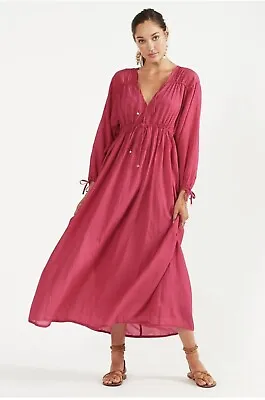 $50 • Buy Tigerlily Kynthia Maxi Dress Rose Size 8 BNWT RRP $229.00