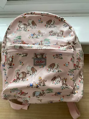 Girls Cath Kidston Pink Horse Ponies Backpack Rucksack Bag Horses Pony Kids • £12.99