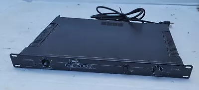 Peavey CS 200X Professional Stereo Power Amplifier Tested  *FAST  SHIPPING • $259