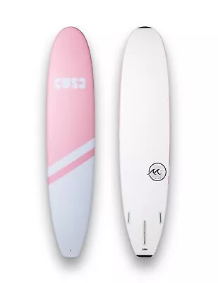 9'0  X 23 7/8  X 3 13/16 106.6L  Hybrid Foam Longboard Surfboard || M21 Sports • $360