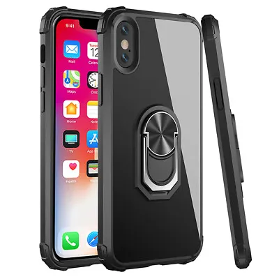$5.99 • Buy For IPhone 8 7 6S 6 Plus SE 5S 5 X Heavy Duty Shockproof Bumper Back Case Cover
