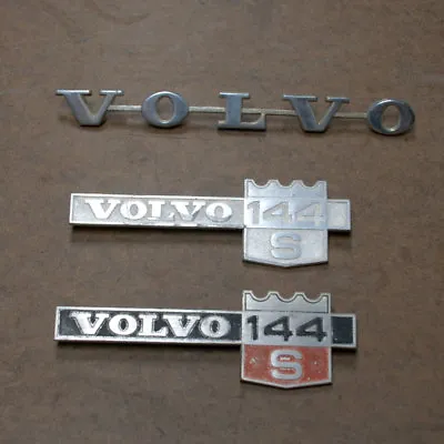 Volvo 144s 144 Set Of Emblems 74 • $53.99