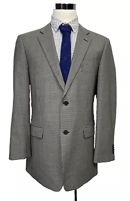 John W Nordstrom Men’s Wool Houndstooth Sport Coat Blazer 44L • $47.97