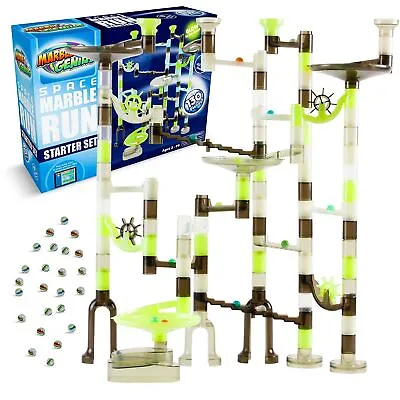 Marble Genius Marble Run Starter Set STEM Toy For Kids Ages 4-12 - 130 Comple... • $69.11