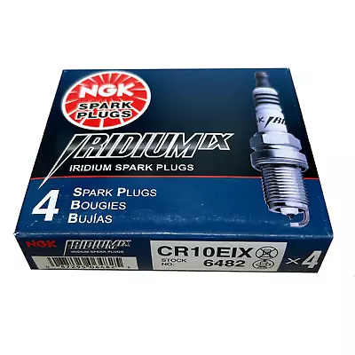 1999-2020 Yamaha YZF R6 R-6 NGK Iridium Spark Plugs CR10EIX 4 Pack Set Of Four • $45.99