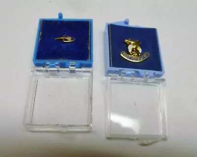 2 Nice Vintage Unused Masonic Tie Tacks In Boxes One Is For Past President. • $3.95