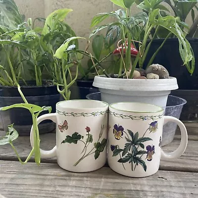 SET Of 2 STUDIO NOVA By Mikasa  Garden Bloom  MUGS • $15