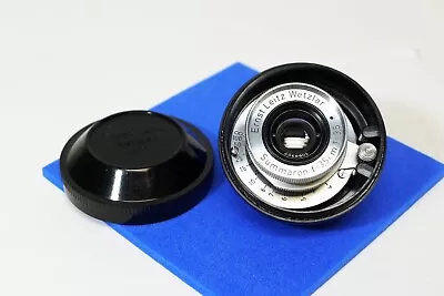 Leica 3.5cm F3.5 Summaron  Sm W/A Lens W/Case/Cap F/Film & Digital Camera Mint- • $475