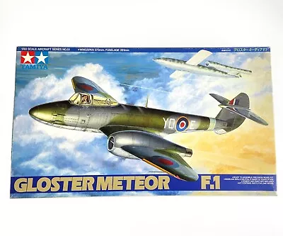 RARE TAMIYA 1/48  Gloster Meteor F.1 Prototype No.1 Or RAF 616th Squadron. 61051 • £10.60