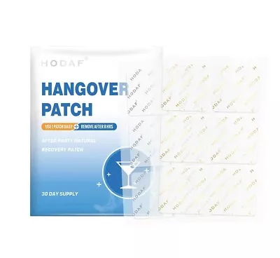 Hangover Recovery Patches 30 Pack - Enjoy Party Night Feel Great Morning After • £8.99