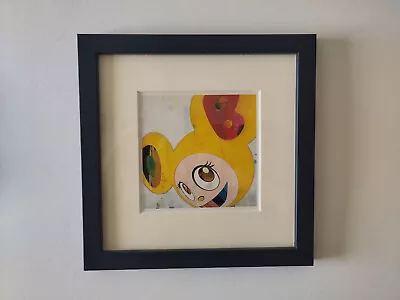 Takashi Murakami - Framed Art Card - Yellow Jelly And On And On And On... • £30