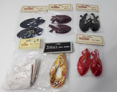 Vintage Lot Doll Shoes Tallina's Assorted Styles & Colors Size 1 New Old Stock • $14.99