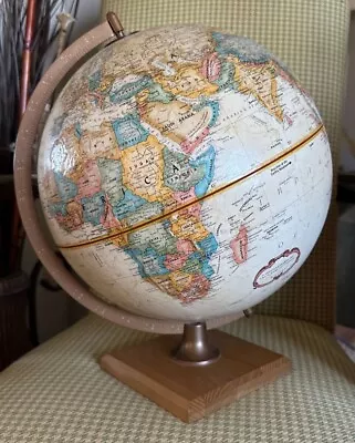 Vintage Replogle 12” Diameter Globe World Classic Series By Leroy M Tolman NICE • $49.95