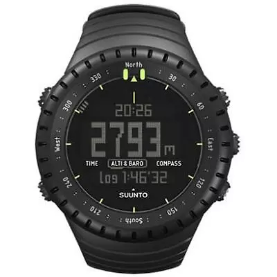 SUUNTO Core All Black SS014279010 Military Men's Watch Outdoor Sports Camping   • $221.68