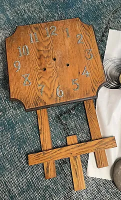 Antique Sessions Mission Style Wall Clock Case • $64