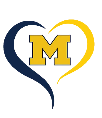 University Of Michigan Vinyl Sticker/Decal -NCAA -College Football -Wolverines • $3.25