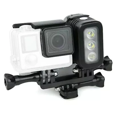 30M Waterproof Underwater Diving LED Light For GoPro Hero 10/9/8/7/6/5 Camera • $32.95