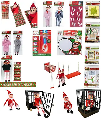£8.49 • Buy Elf Accessories Props Stock On The Shelf Ideas Kit Christmas Games Clothes Dolls