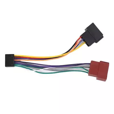 For KENWOOD 16 Pin ISO Wiring Harness Connector Adaptor Car Stereo Wire Loom • $10.89