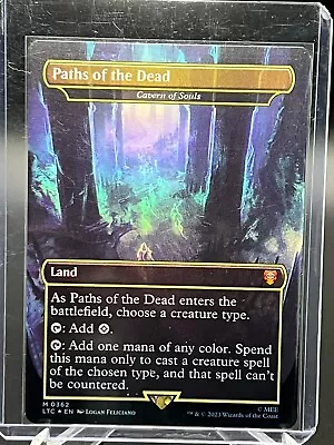 MTG Magic: The Gathering FOIL Cavern Of Souls / Paths Of The Dead LTC NM! • $65