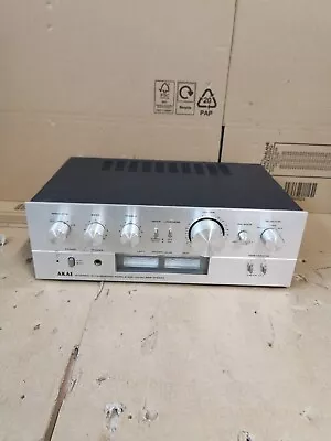 Akai AM-2350 Stereo Integrated Amplifier Amp Sold As SPARES/PARTS • £64.95