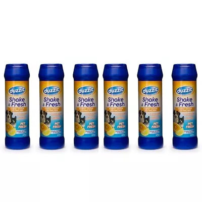 Duzzit Shake & Fresh Carpet Odour Neutraliser 500g X 6 • £11.30