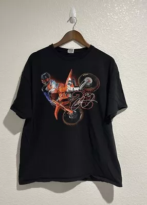 Supercross Chase Sexton Shirt Adult Size XL Black Honda Racing Graphic Mens • $22.99