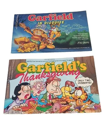 Garfield Books In Disguise And Thanksgiving • $3.99