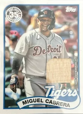 2024 Topps 1989 Topps Baseball Relics#89BR-MC Miguel Cabrera  • $1