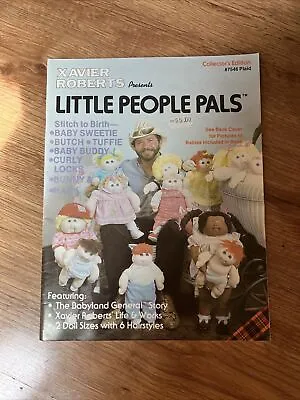 Vintage Xavier Roberts Presents Little People Pals Collector's Edition • $7.77