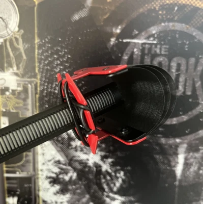 £71.54 • Buy THE HOOK-OCTO-PLUS-842SB-RED CUSTOM POP FILTER For Sennheiser MK416