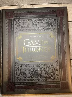 Inside HBOs Game Of Thrones  You Win Or You Die Hardback Book • £7.50