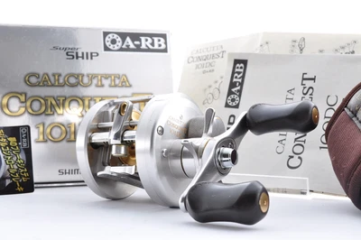 $309.99 • Buy Shimano 04 CALCUTTA CONQUEST 101DC Left Baitcasting Reel Excellent++ From JAPAN