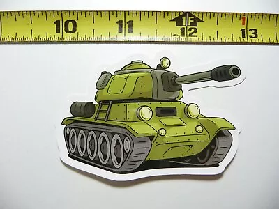 Army Military Tank Decal Sticker Laptop Fun • $2.64