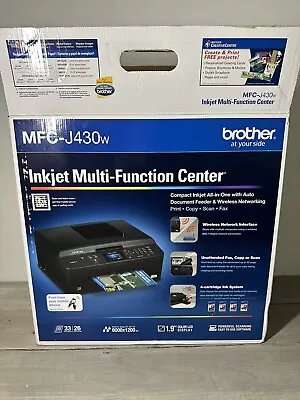 Brother MFC-J430W All-In-One Inkjet Printer Wifi Scanner Fax - PARTS/REPAIR • $55.99