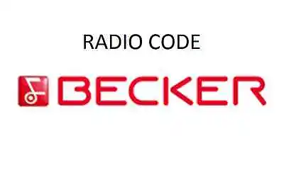 Becker Radio Code / Key Code Harman Mercedes Benz Porsche Ferrari Alpine • $4.04