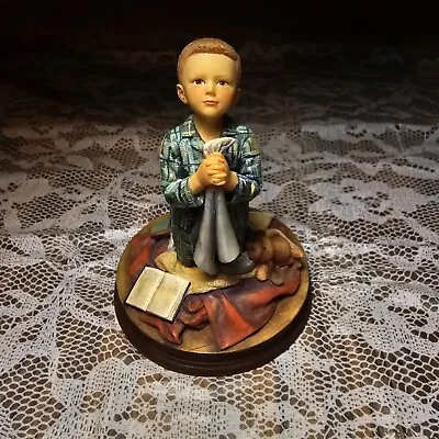 Demdaco Mama Says Pray Little Boy Figure Kathy Andrews Fincher 2005 • $25