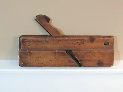 Antique Wooden Rabbit Plane Marked Dietz Pat'd 1849 Signed James Bradley Nice • $24.95