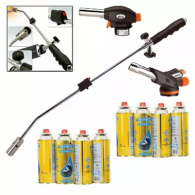 £8.95 • Buy Blow Torch Weed Wand Burner Killer Butane Gas Moss Fungus Outdoor Garden Welding