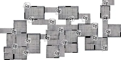 $6.95 • Buy Modular Dungeon Tiles Set, Digital Download D&D RPG Dragons Dnd Pathfinder 28mm