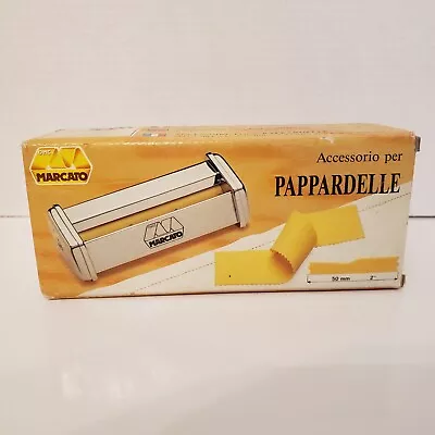 Marcato Atlas 50mm 2  Pappardelle Attachment Pasta Noodle Maker Italy Lasagna  • $25