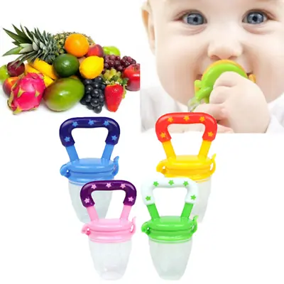 £1.99 • Buy Toddlers Baby Teether Vegetable Fruit Toddler Teething Toy Ring Chewable Soother