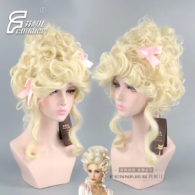 £25.19 • Buy Styled Type Marie Antoinette Cosplay Wig Lolita Queen Masquerade Halloween Wigs